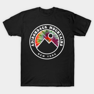 Adirondack Mountains New York Tie Dye T-Shirt